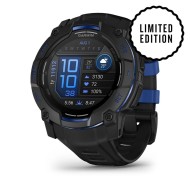 Garmin Instinct 3 50mm AMOLED Black/Blue with Charcoal Band 010-03020-03