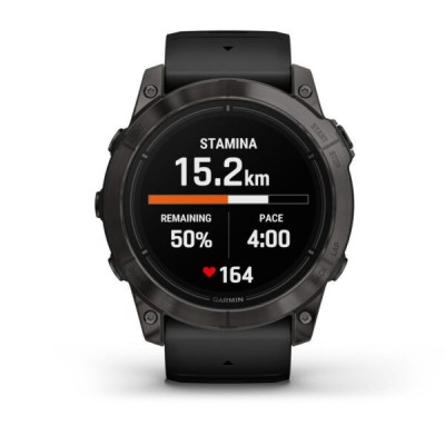 Garmin Epix Pro Gen 2 Sapphire Edition 51mm Carbon Gray DLC Titanium with Black Band 010-02804-01