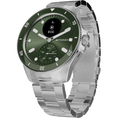 Withings Scanwatch Nova 42mm Green HWA10-MODEL 8-ALL-INT Withings Scanwatch Nova 42mm Green HWA10-MODEL 8-ALL-INT