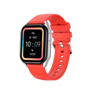 Canyon Chatter SW-58 Smart Watch Silver/Red CNS-SW58RR