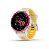 Garmin Forerunner 570 42mm Raspberry Aluminum with Translucent Bone/Mango Band 010-02970-02