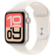 Apple Watch SE3&nbsp;(2025) GPS&nbsp;44mm&nbsp;Starlight Aluminium Case with Starlight Sport Band M/L MEHJ4