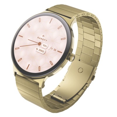 GARETT Verona 2 Smartwatch Gold Steel 5904238487013 GARETT Verona 2 Smartwatch Gold Steel 5904238487013