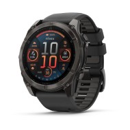Garmin fenix 8 51mm AMOLED Sapphire with Black/Carbon Silicone Band 010-02905-21