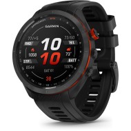 Garmin Approach S70 47mm Black Ceramic Black Silicone Band (ED) 010-02746-12