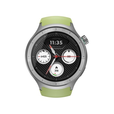 Motorola moto watch Matte Silver + Herbal Garden band PG38C08264 Motorola moto watch Matte Silver + Herbal Garden band PG38C08264