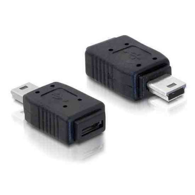 DELOCK Átalakító USB mini male to USB micro-A+B female