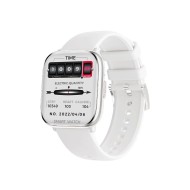 Carneo Proxima HR+ Smartwatch Silver/White 8588009299738
