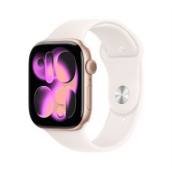 Apple Watch S11&nbsp;Cellular 42mm Rose Gold Aluminium Case with Light Blush Sport Band - S/M MF8E4MP/A