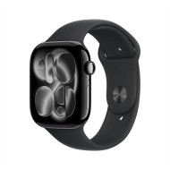 Apple Watch S11&nbsp;Cellular 42mm&nbsp;Jet Black Aluminium Case with Black Sport Band - M/L MF854MP/A