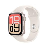 Apple Watch SE 3&nbsp;GPS 40mm&nbsp;Starlight Aluminium Case with Starlight Sport Band - M/L MEH54MP/A