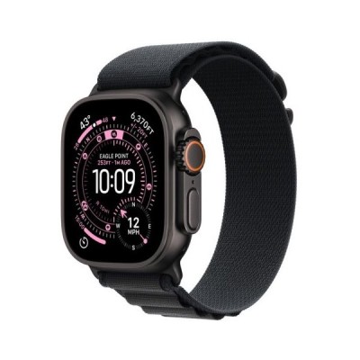 Apple Watch Ultra 3 Cellular 49mm Black Titanium Case with Black Alpine Loop - Medium MF0V4QH/A Apple Watch Ultra 3 Cellular 49mm Black Titanium Case with Black Alpine Loop - Medium MF0V4QH/A