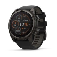 Garmin fenix 8 51mm Solar Graphite/Titan Silicone Band 010-02907-11