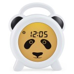 Alecto BC100PANDA Alvástréner éjszakai fény és ébresztőóra panda BC100PANDA