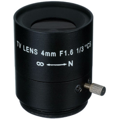 FEIHUA FH-0416F 4mm, 72°, F/1.6, 1/3 col, fix írisz, CS.