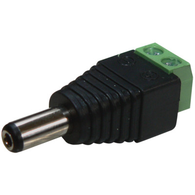 Sorkapcsos tápdugó (fix) PR-C08 Tápcsatlakozó dugó sorkapcsos csatlakozással, stabil csatlakozás, egyszerű szerelés.