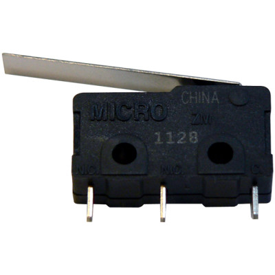 Tamperkapcsoló mikro Tamper mikrokapcsoló, 1 morzés (NO/NC), max. 250 VAC / 10 A terhelhetőség, beépíthető.