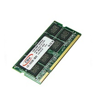 CSX ALPHA Notebook 1GB DDR (333Mhz, 64x8) SODIMM memória CSXA-SO-333-648-1GB