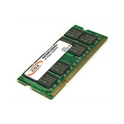 CSX Notebook 1GB DDR2 (533Mhz, 64x8) SODIMM memória CSXO-D2-SO-533-1GB
