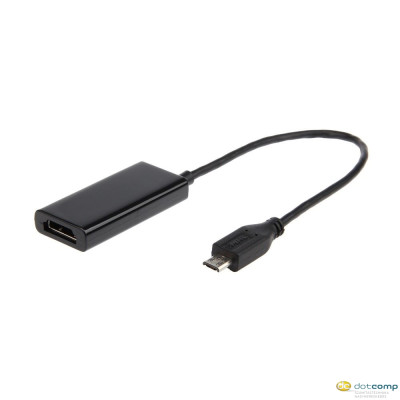 Gembird Cablexpert Micro-USB -- HDMI (MHL) 11pin adapter /A-MHL-003/