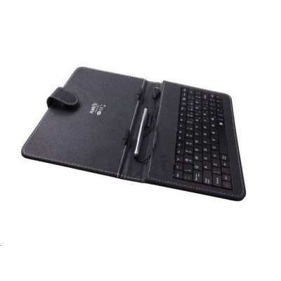 BRAND Tablet tok 8", kitámasztó, billentyűzetes, mini USB