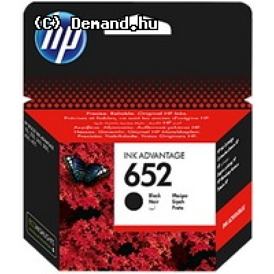 HP F6V25AE (652) fekete tintapatron