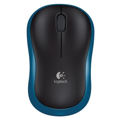 LOGITECH M185 Vezeték Nélküli egér Notebook Optikai Blue Optikai.Cordless.USB.Blue