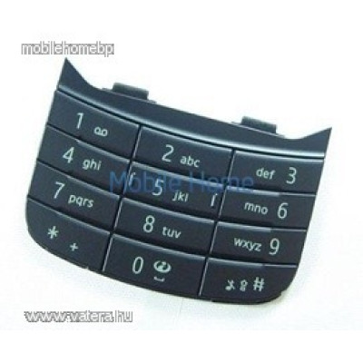 Nokia 6600i Slide billentyűzet / gombsor alsó fekete