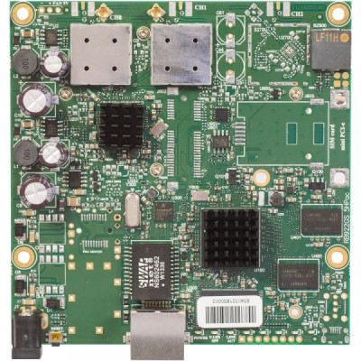 MIKROTIK RouterBOARD 911G with 720Mhz Atheros CPU, 128MB RAM, 1xGigabit LAN, built-in 5Ghz 802.11a/c 2x2 two chain wireless, 2xMM RB911G-5HPacD
