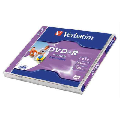 DVD-R Verbatim 4,7Gb 16x Nyomtatható Matt