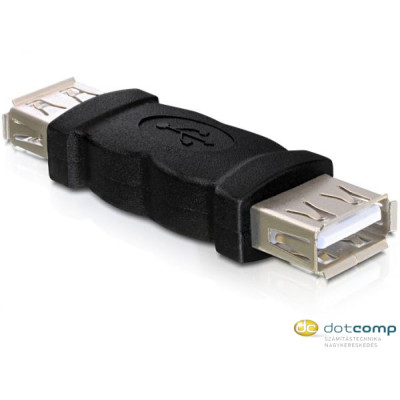 Delock DL65012 Gender Changer USB-A female - USB-A female adapter