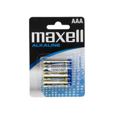 MAXELL  alkáli mini ceruza elem (AAA)  4db/csomag