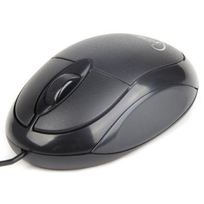 Gembird Optical mouse 1000 DPI, USB, black MUS-U-01