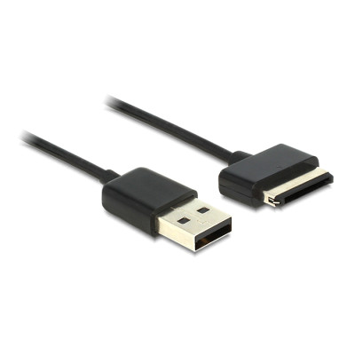 Delock szinkron- és töltőkábel, USB 2.0 apa  ASUS Eee Pad 40 pin apa, 1 m 83451