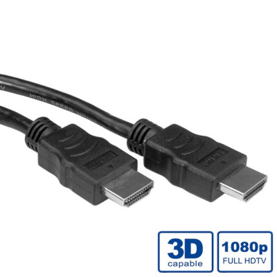 STANDARD Kábel HDMI Ethernet M/M 1m