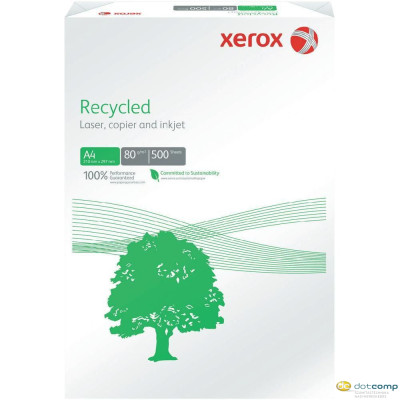 XEROX Recycled nyomtatópapír A4 500db/csomag /003R91165/