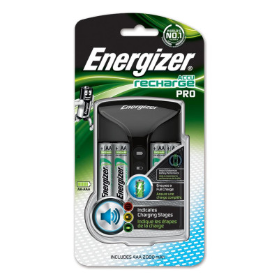 Battery charger ENERGIZER Pro Charger + 4 rechargeable Power Plus AA batteries 7638900398373