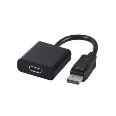 Gembird Displayport male to HDMI female adapter, 10cm, black A-DPM-HDMIF-002