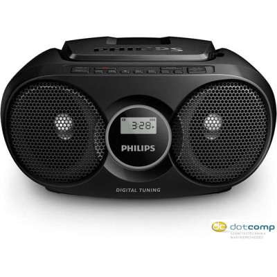 Philips AZ215B/12 hordozható CD lejátszó fekete