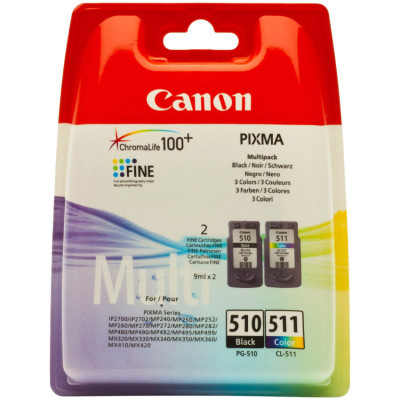 CANON Multipack PG-510 Bk/ CL-511C tintapatron eredeti / 2970B010