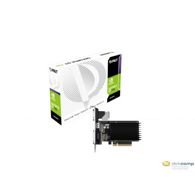 PALIT GeForce GT 710, 2GB SDDR3 (64 Bit), HDMI, DVI, D-Sub NEAT7100HD46H