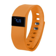 GOCLEVER Smart Band fit okos&oacute;ra, l&eacute;p&eacute;ssz&aacute;ml&aacute;l&oacute;, 240x20 kijelző NARANCS