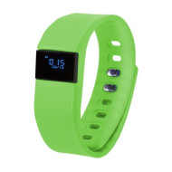 GOCLEVER Smart Band fit okos&oacute;ra, l&eacute;p&eacute;ssz&aacute;ml&aacute;l&oacute;, 240x20 kijelző Z&Ouml;LD