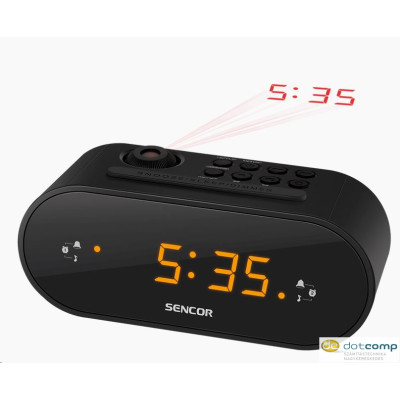 Sencor SRC 3100 B ébresztőórás rádió fekete