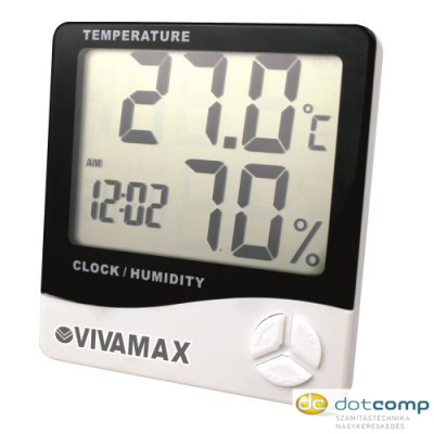Vivamax páratartalom és hőmérő /GYVPM/