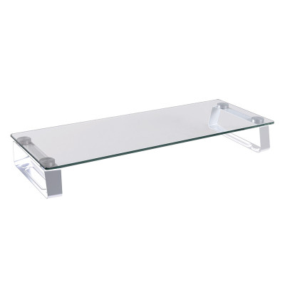 LogiLink Glass tabletop monitor riser, max. 20 kg BP0027