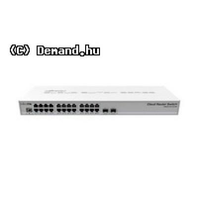 MikroTik CRS326-24G-2S+RM L5 800MHz CPU, 512MB, 24xGLAN, 2xSFP+ 1U Rackmount MT CRS326-24G-2S+RM