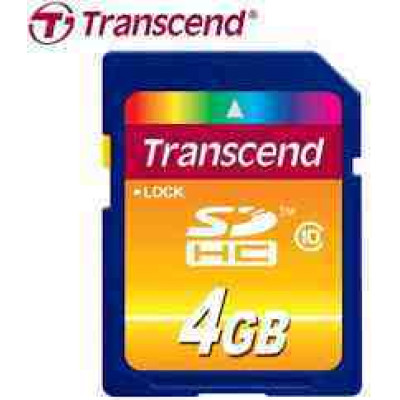 TRANSCEND 4GB SDHC Class10