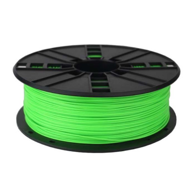 Filament Gembird ABS Fluorescent Green   1,75mm   1kg 3DP-ABS1.75-01-FG