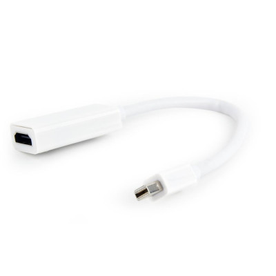 Gembird Mini Displayport male to HDMI female adapter A-mDPM-HDMIF-02-W